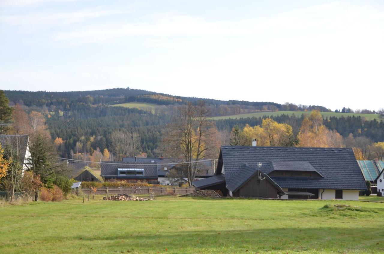 Penzion Gaudeamus Milovy Exterior foto