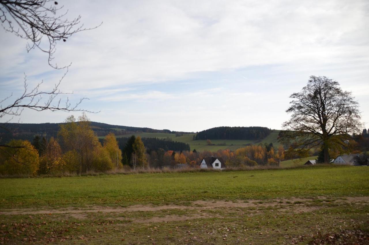 Penzion Gaudeamus Milovy Exterior foto